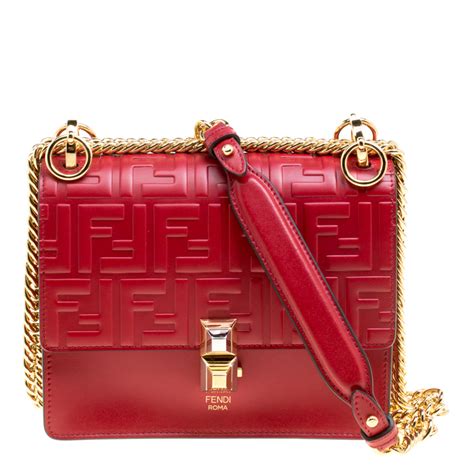 fendi バック レディース|Fendi designer handbags red.